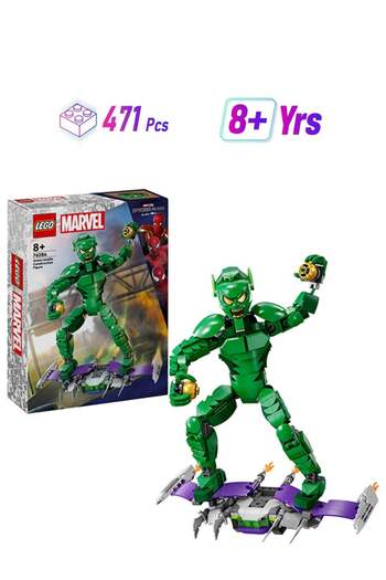 LEGO Super Heroes Green Goblin Construction Figure 76284 (471 Pieces)