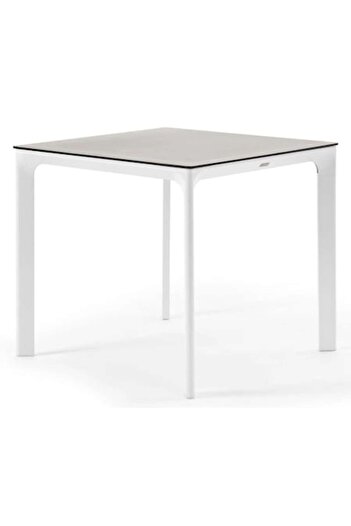 Maison Mex Square garden/terrace table FINA L.80 l.80 H.74 white/gray