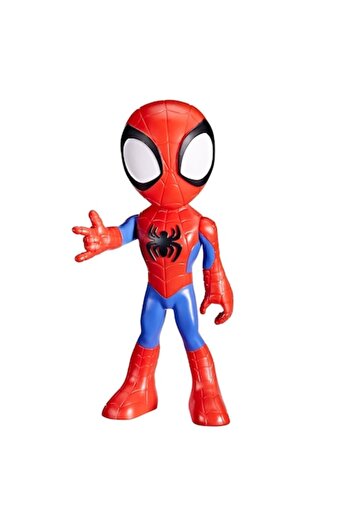 OEM Spiderman Figurine Hasbro, Spidey & His Amazing Friends, Supersized Model, Red