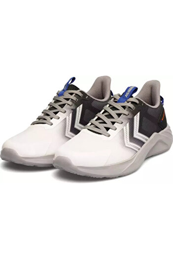 hummel Solar White-Black-Grey Unisex Sports Shoes