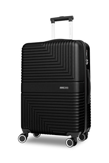 PARAJOHN Lightweight ABS Hard Side 8 Spinner Wheels Luggage checked-in Trolley Bag with Lock - 24 inch