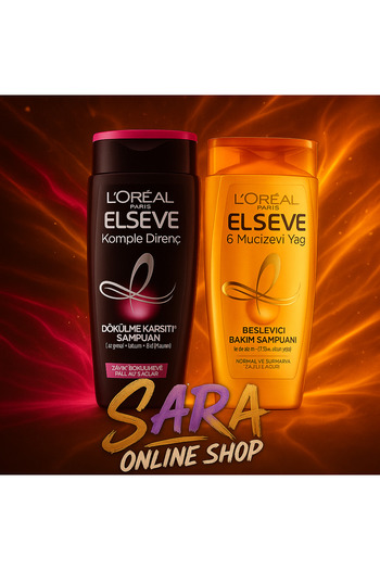 ELSEVE L’Oréal Paris Extraordinary Oil+ L’Oréal Paris Black Full Resist 450ml+450ml