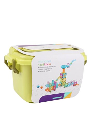 OEM Magnetic Colorful Brick Case 64 Pieces