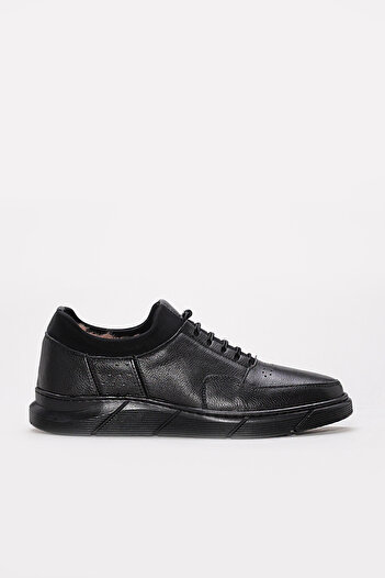 FAST STEP Genuine Leather Fur Men's Casual Shoes 126Kma137