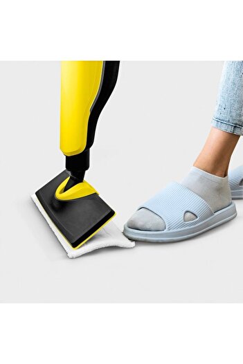 Karcher Karcher steam cleaner, optimal cleaning results on all types of floors, with the cloth ...