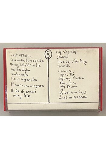 Raks Special Filling Turkish Foreign Language Special Cassette (Periodic Filling Cassette Song List Is on the Cassette Cover) Ref:09