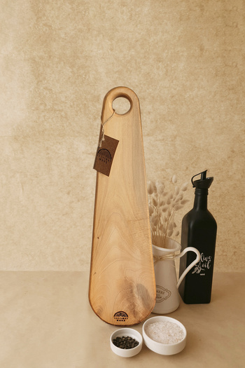 Tezyinat Wood Turunç Series Walnut Wood Cutting Board Large Size