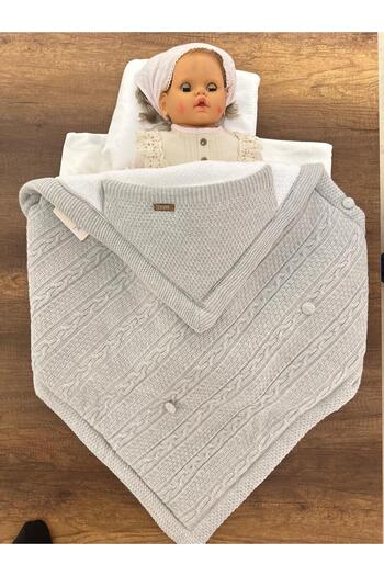 MUTİR Trico Knitted Hooded Swedding