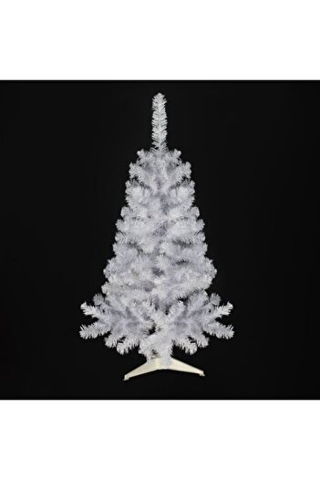 OEM Artificial Christmas Tree White, Height 1.20 meters, 145 branches with metallic interior, Easy to as