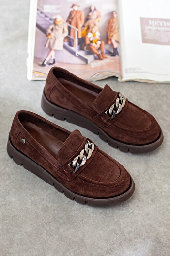 Adım Adım Mammamia Women's Genuine Leather Extra Comfortable Casual Shoes