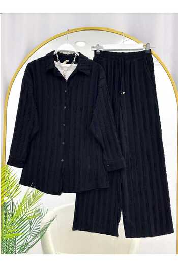 MODA VEDAT Burgulu Woven Fabric Set