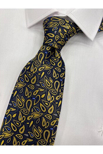 Cacharel Woven Patterned Fabric Tie