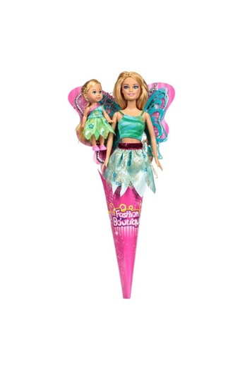 ANTBRO Playset with 2 Forest Fairy Dolls, Long Blonde Hair