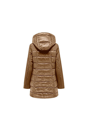 ONLY Onlsophie Mix Puffer Cc Otw Women's Casual Coat15294008-OTTER Brown