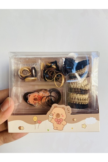 synshop Capybara Capybara Girl Child Baby Hair Clip Set Boxed Rubber Hairpins Hair Clips