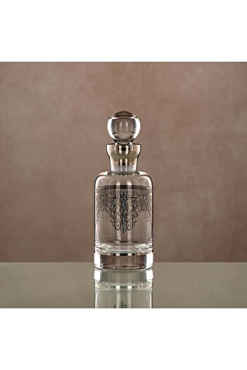 Generic Almarjan Perfume Bottle Clear & Silver 16.5 Tola