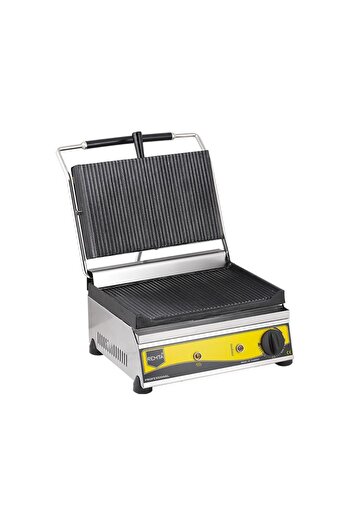 Moratti România Toaster profesional 16 felii ( 8 sandwichuri ) Moratii 1200 W plita din fonta carcasa Inox