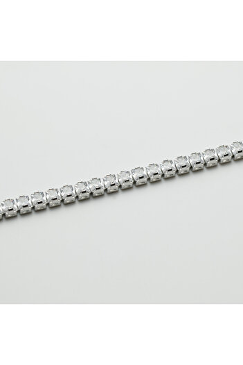 ElectraStore Unisex Tennis Bracelet With Sparkling Stones