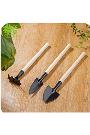 OEM Set of 3 Mini Garden Tools, 18.5 x 4 cm