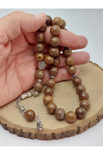 Yasamtohumu Wenge Wood 33-Bead Rosary 12mm (56902)