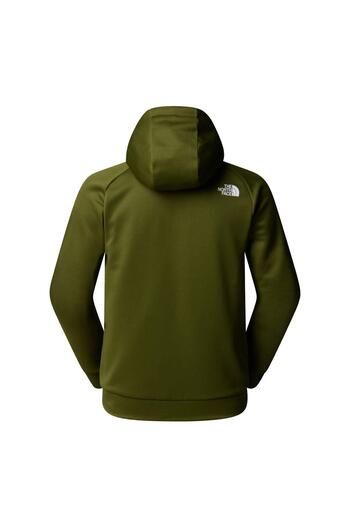THE NORTH FACE M Reaxion Fleece F/Z Hoodie - Eu Men's Fleece Jacket Nf0A8Cnpdıw1 Green-L
