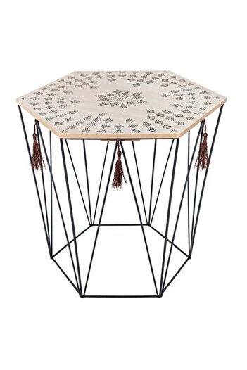 Atmosphera Octagonal coffee table 'Kumi' -