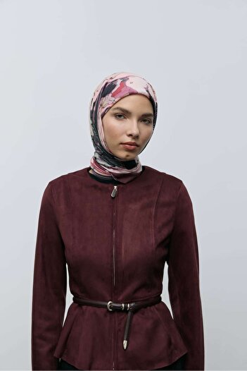 Modakaşmir Marbled Pattern Bamboo Scarf