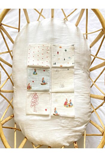 Zezig Muslin Handkerchief Set (6 Pieces) - Ptmv