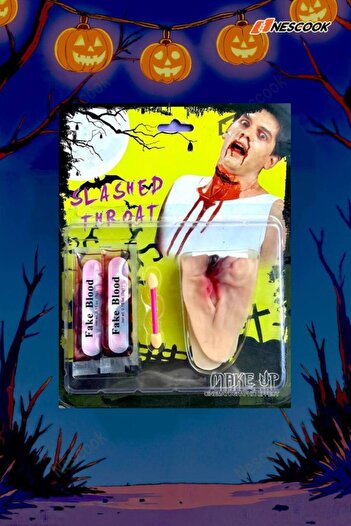 Neskuk Halloween Set |   Halloween Makeup Set |   Vampire Teeth and Fake Blood