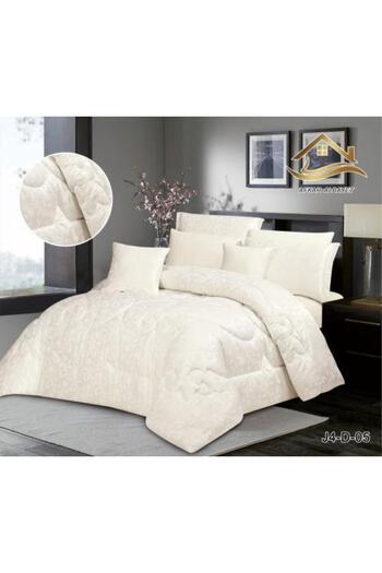 afkar ksa Double Bedspread Jacquard 8 Pieces - High Quality