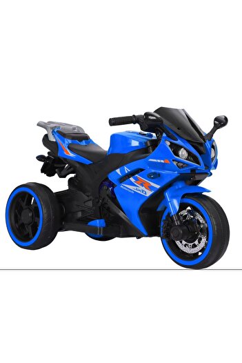 NOVOKIDS NOVOKIDS™ Storm Motor Trio GTX Battery-Powered Electric Motorcycle for Kids, Blue