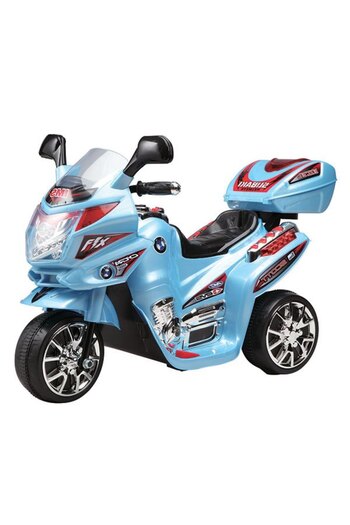 NOVOKIDS Motocicleta Electrica cu Acumulator Pentru Copii NOVOKIDS™ Moto Classico 51, Albastru