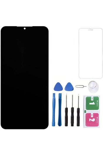 EFAITHFIX Phone LCD Display, Compatible with Samsung Galaxy A12, Black - CN