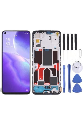 EFAITHFIX LCD Display with Frame Included for Oppo Reno5 5G/Find X3 Lite - CN