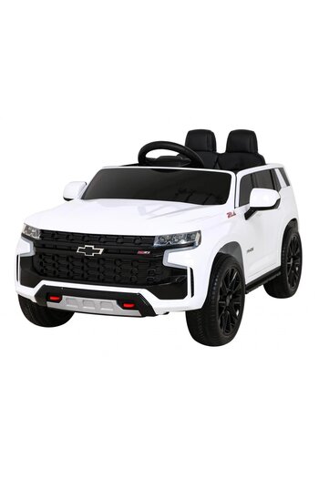 NOVOKIDS NOVOKIDS™ Chevrolet Tahoe SUV Battery-Powered Electric Ride-On Car for Kids, White