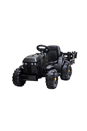 NOVOKIDS XXL Electric Tractor with Battery for Children NOVOKIDS™ Super Tytan Farmer, Black