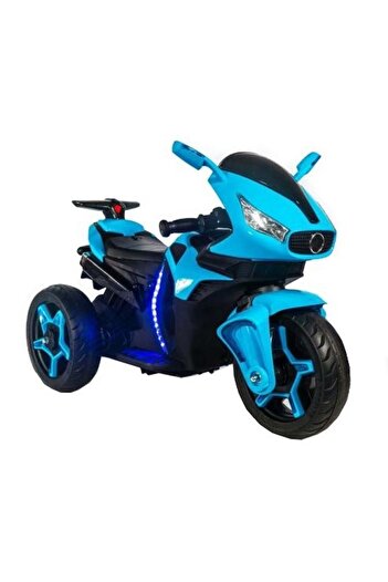 NOVOKIDS Motocicleta Electrica cu Acumulator Pentru Copii NOVOKIDS™ Shadow Motor, Albastru