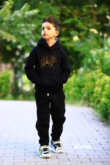 Amur Children's Stylish Tracksuit Set 3-Thread Fabric