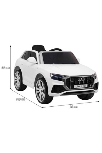NOVOKIDS NOVOKIDS™ Audi Q8 Lift Battery Electric Car for Children, White