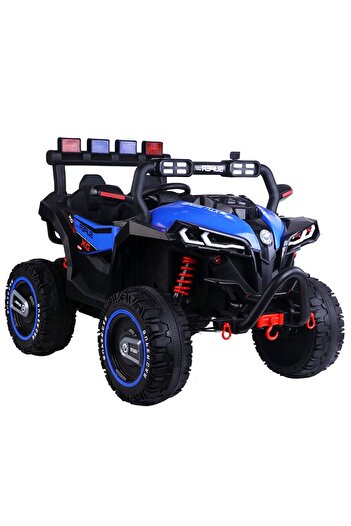 NOVOKIDS NOVOKIDS™ Super Beasty Buggy UTV Battery-Powered Electric Ride-On Car for Kids, Blue