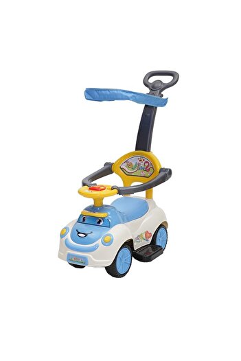 NOVOKIDS Masinuta copii si bebe NOVOKIDS™ Cartoon Smile, Albastru