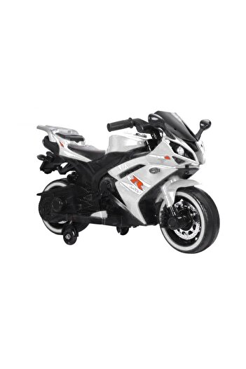 NOVOKIDS NOVOKIDS™ Storm Motor Duo GTX Battery-Powered Electric Motorcycle for Kids, White
