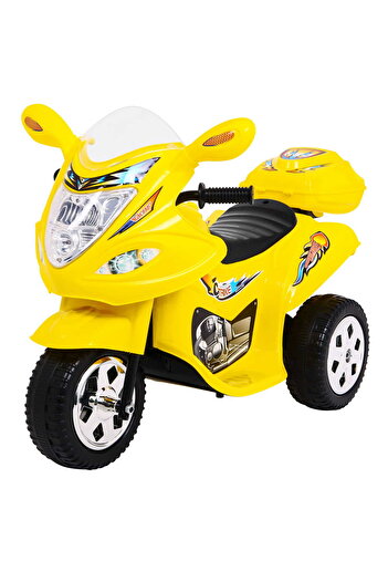 NOVOKIDS NOVOKIDS™ Moto Classico 88 Battery-Powered Electric Motorcycle for Kids, Yellow
