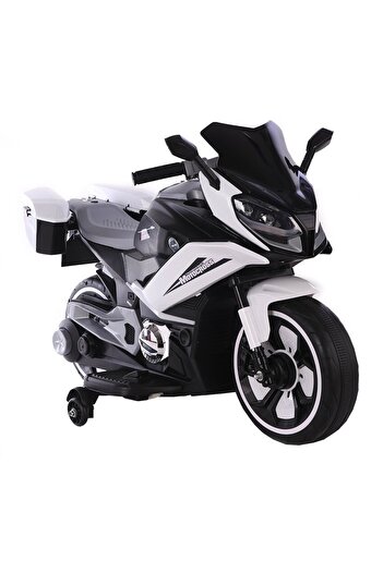 NOVOKIDS NOVOKIDS™ Nepal Premium Motor Electric Battery Motorcycle for Kids, White
