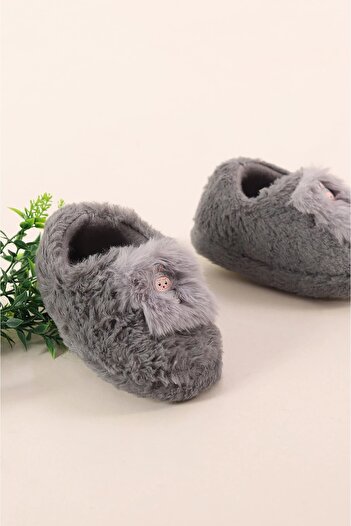 Jackers Unisex Children's Furry Plush Fluffy Figured Slippers