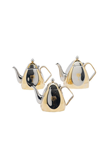 Generic High quality stainless steel two-tone brocade set