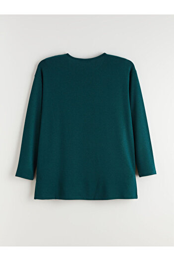 LC Waikiki Γυναικείο Oversize T-Shirt με λαιμόκοψη Crew Neck