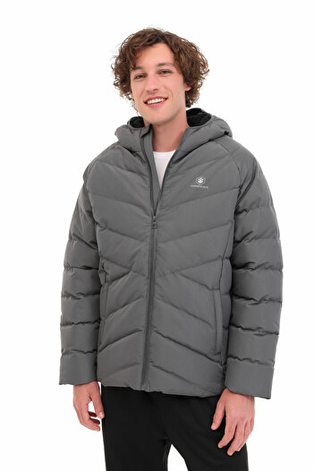lumberjack Ml Adalbert Coat 5Pr Gray Men's Short Coat