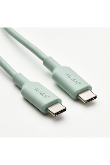 IKEA SITTBRUNN USB-C to USB-C, light green, 1.0 m