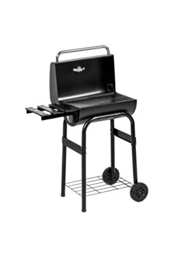 ART Garden charcoal grill, rectangular grill with wheels, lid, spice rack, 43.5 cm, 8346.5115 cm